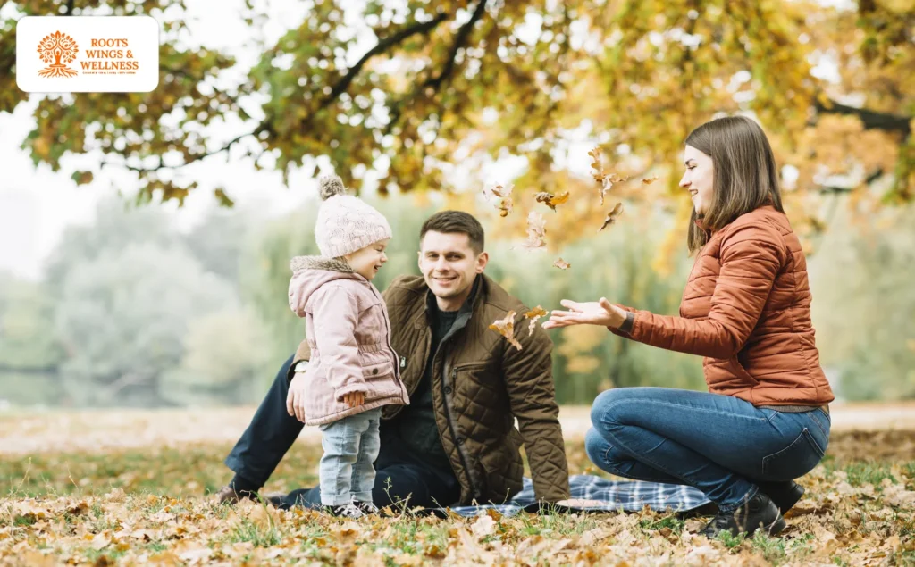 Parent teaching emotional intelligence to child for stronger connections.