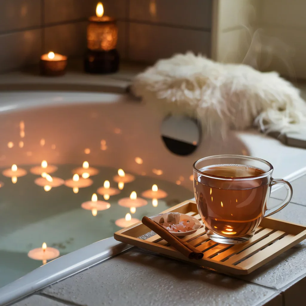 Self-care rituals to recharge after work.
Unplug after work, Recharge after work, Burnout prevention, Digital detox, Self-care after work