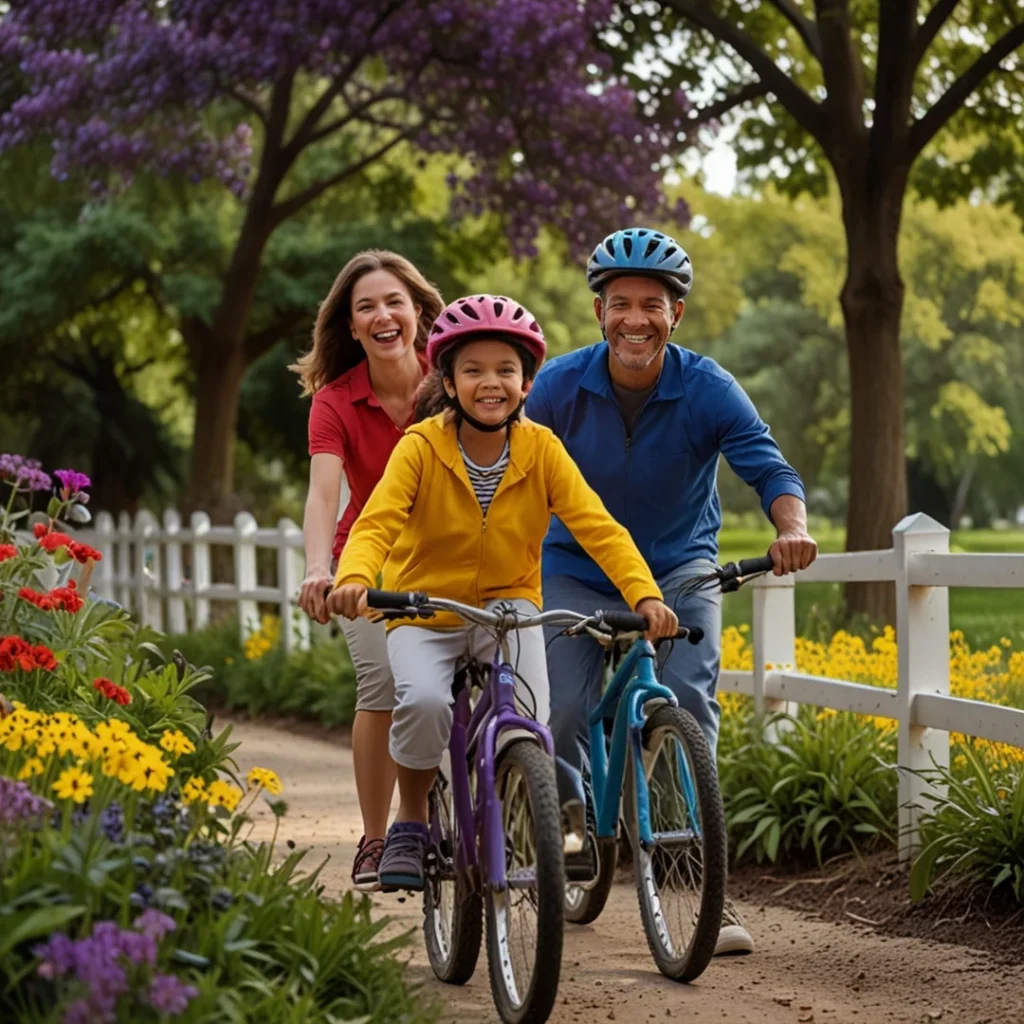 Top 15 Fun & Creative Family Activities – Indoor & Outdoor Play Ideas 7 Healthy family biking outing in nature