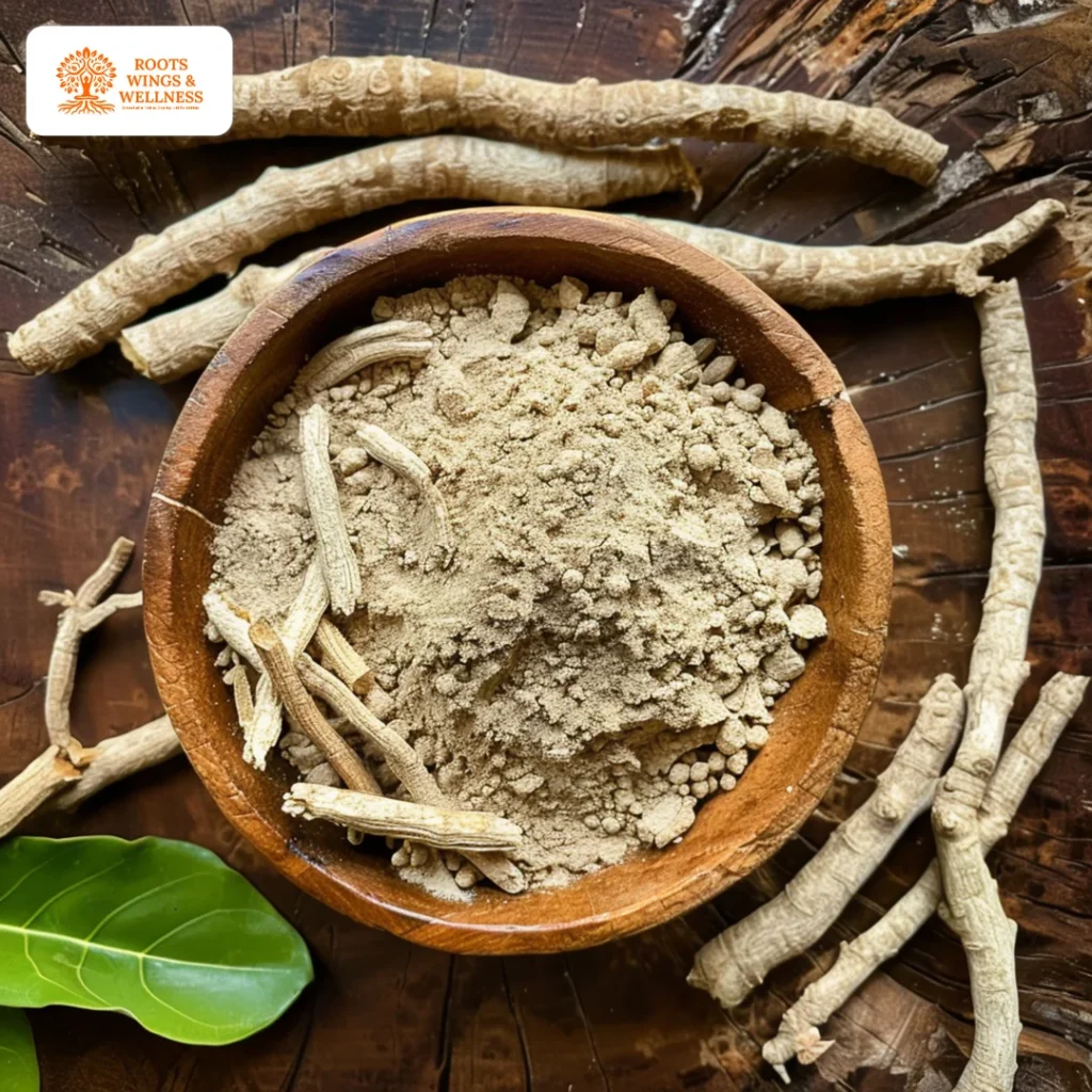 Ashwagandha for natural stress relief.