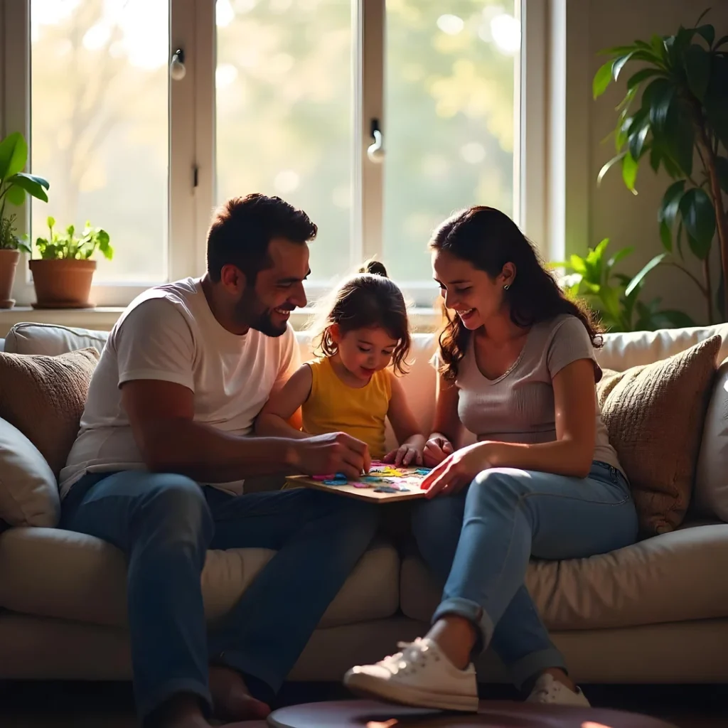 Screen Time Limits: Building a Healthy Family Culture Without Conflict 4 Split-screen visual comparing disconnected digital use versus meaningful face-to-face family interaction.
Screen time limits, Healthy family culture, Managing screen time, Family screen time rules, Reducing screen time without conflict