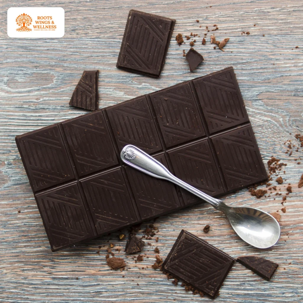 Dark chocolate for mood and focus.